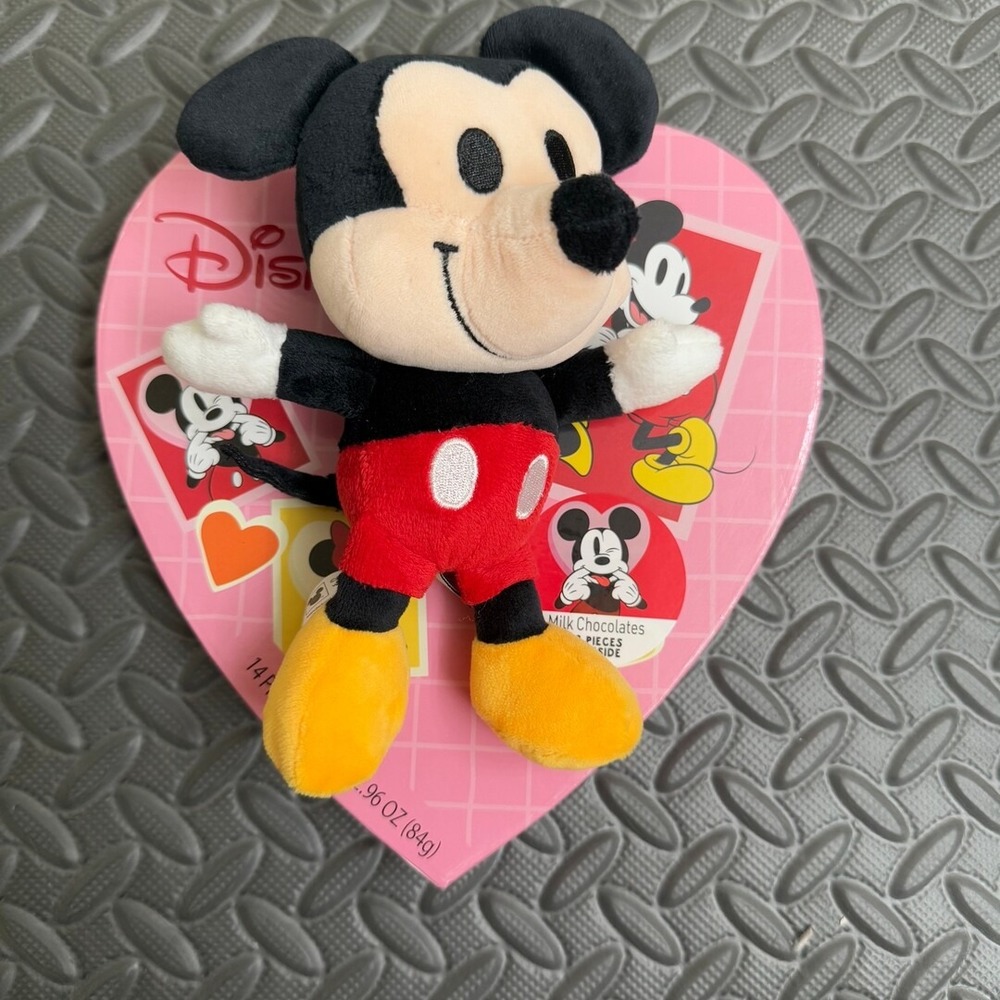 Disney Mickey Mouse Plush with Milk Chocolates Gift Box